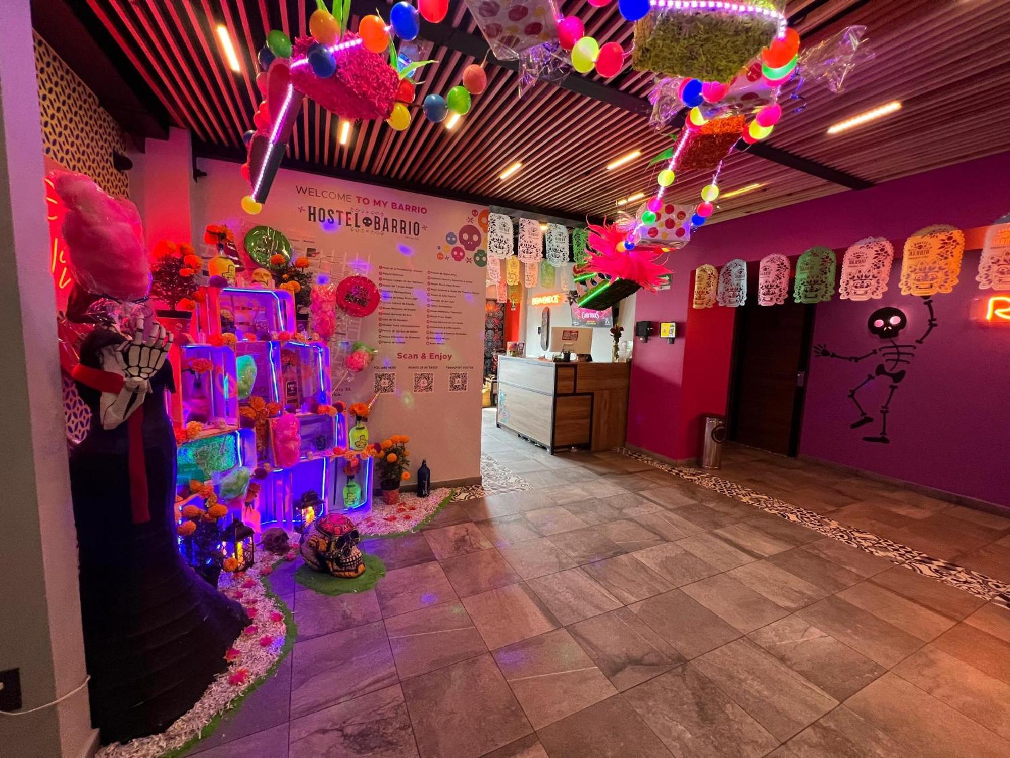 Barrio Downtown Mexico City Hostel Экстерьер фото