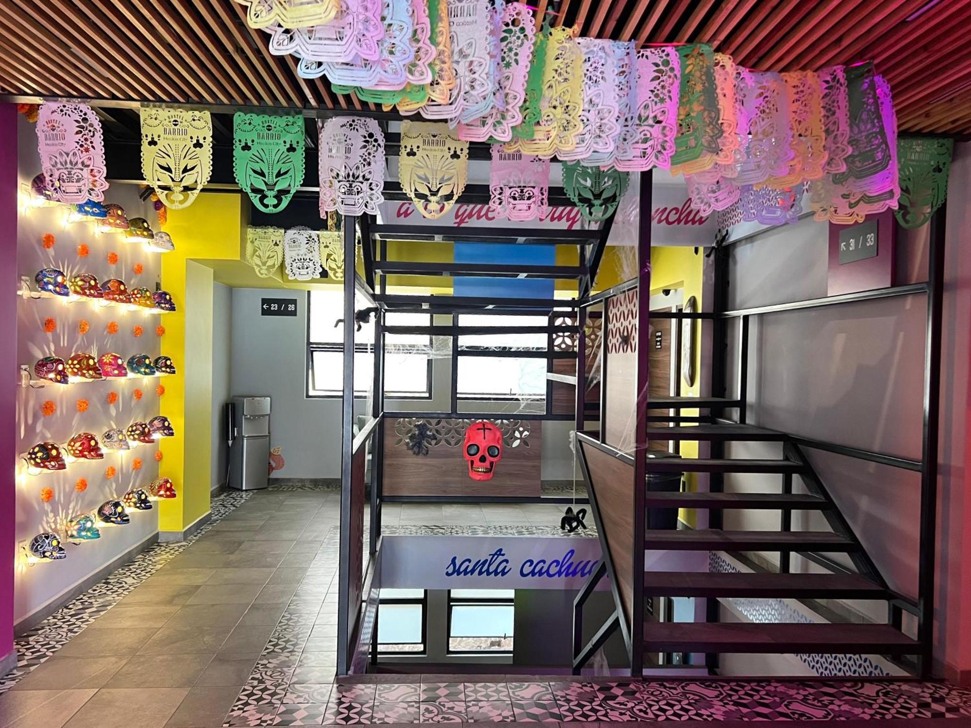 Barrio Downtown Mexico City Hostel Экстерьер фото